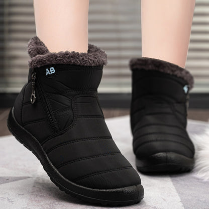 Women Boots Waterproof Snow Boots Female Plush Winter Boots Women Warm Ankle boots Winter Shoes Women casual shoes Plus Size