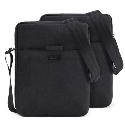 TINYAT Men&#39;s Bags Light Canvas Shoulder Bag For 7.9&#39; Ipad Casual Crossbody Bags Waterproof Business Shoulder bag for men 0.13kg