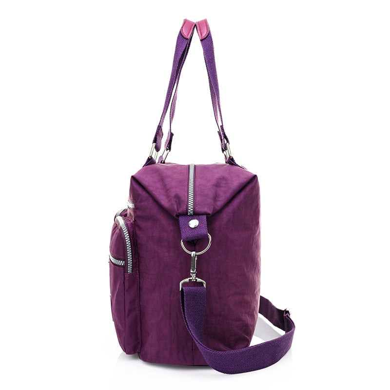 Women Top-handle Shoulder Bag Luxury Handbags Designer Nylon Messenger Bags Beach Casual Tote Female Purse Crossbody Bags