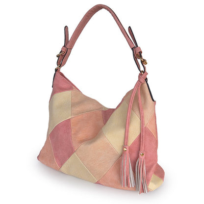 Luxury Handbags Women Bags Designer Casual Tote Shoulder Bags For Women 2020 Patchwork Ladies Hand Bag PU Leather Big sac bolsa