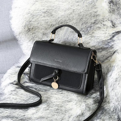 REPRCLA New Luxury Women Leather Handbag High Quality PU Shoulder Bag Brand Designer Crossbody Bags Small Fashion Ladies Bags