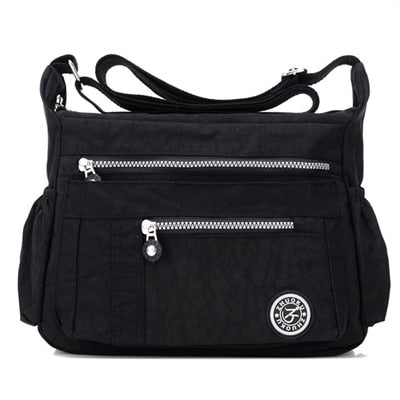 Luxury Women Messenger Bag Waterproof Nylon Shoulder Bags Casual Top-handle Ladies Handbag Travel Tote Women&#39;s Crossbody Bag