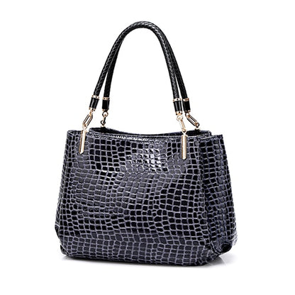 Fashion Alligator Casual Tote Shoulder bags Top-handle Bags Crocodile Pattern Luxury Designer Large Capacity Shopping Tote Bags