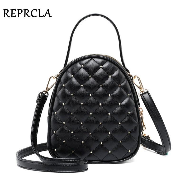 REPRCLA Luxury Handbags Women Bags Designer Small Shoulder Bag Fashion Plaid PU Leather Crossbody Bags for Women Messenger Bags