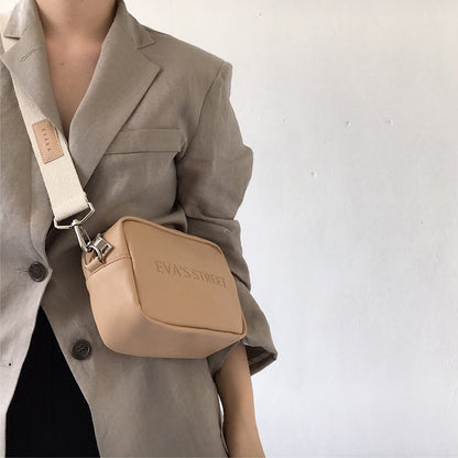Aliwood Brand Designer Leather Women bag Ladies Shoulder Messenger Bags Handbag Letter Flap Simple Fashion Females Crossbody Bag