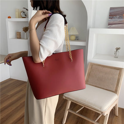 Casual Handbag Women Big Tote Bag Leather Handbags for Ladies New Elegant Shoulder Bag Luxury Handbags Women Bags Designer Sac