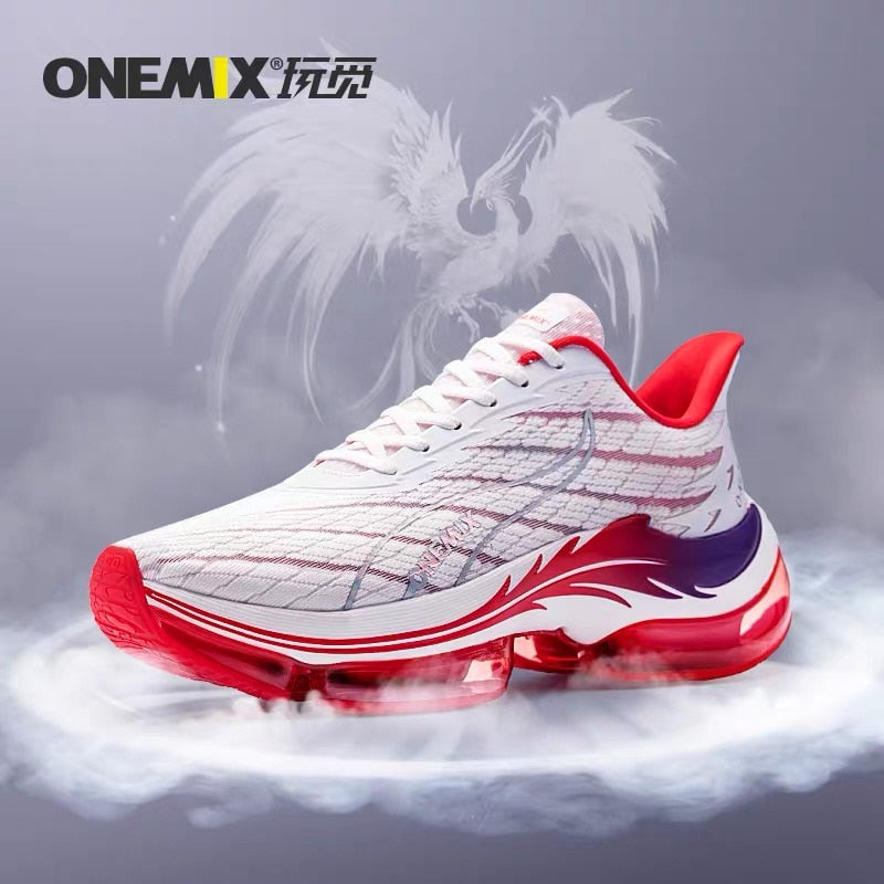 ONEMIX 2021 Men Air Running Shoes for Women Super Light Cushion Adult Shoes Breathable Outdoor Sneakers Male Athletic Trainer