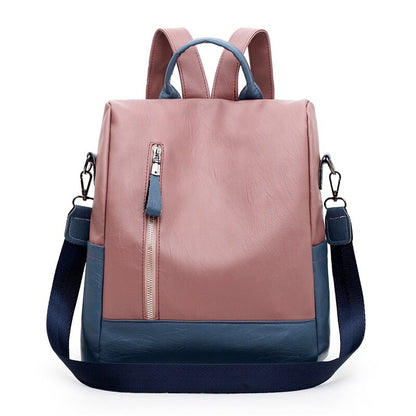 2022 New women backpack high quality leather backpack anti-theft travel backpack multifunction shoulder bags school bags mochila