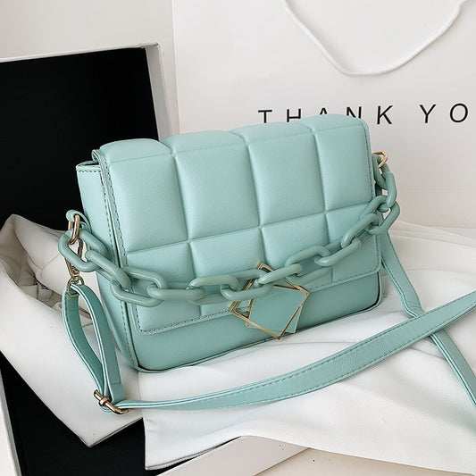 High Quality Colorful Shoulder Bag for Women Chain Designer Handbags Female Hand Crossbody Bags Brand Trending Cross Body Bag