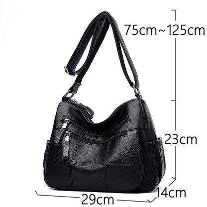 High Quality Leather Luxury Handbags Women Bags Designer Shoulder Crossbody Bags for Women 2021 New Bolsa Feminina Sac A Main