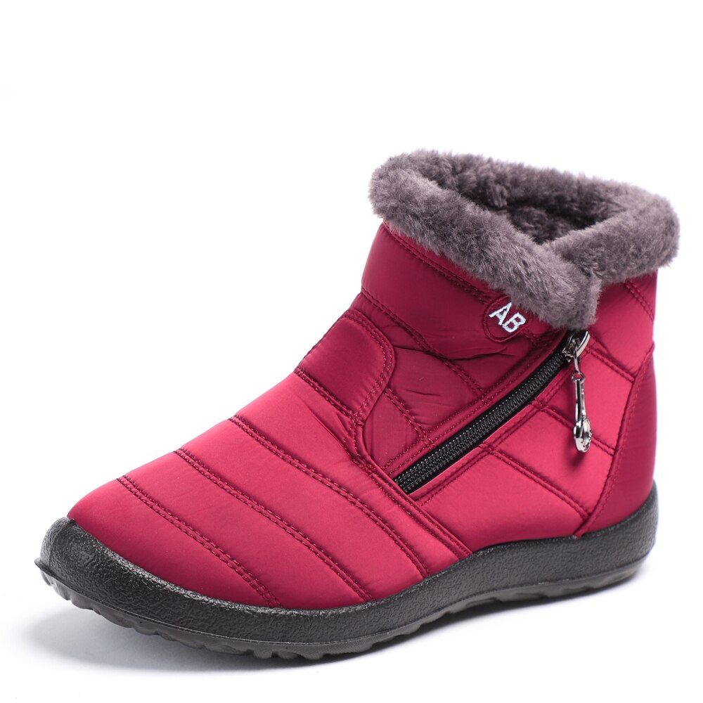 Women Boots Waterproof Snow Boots Female Plush Winter Boots Women Warm Ankle boots Winter Shoes Women casual shoes Plus Size