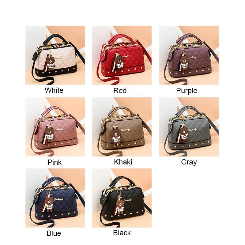 Top-handle Bags Brand Women Leather Designer Handbags High Quality Shoulder Bags Ladies Handbags Fashion Brand PU Women Bags