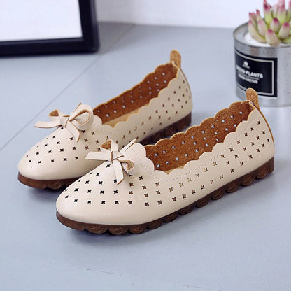 Comemore 2021 Spring Summer New Bowtie White Sneakers Mesh Tennis Female Women Loafers Casual Ballet Nurse Flats Shoes Woman 40