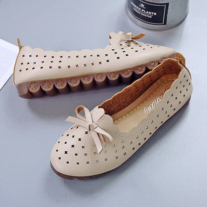 Comemore 2021 Spring Summer New Bowtie White Sneakers Mesh Tennis Female Women Loafers Casual Ballet Nurse Flats Shoes Woman 40