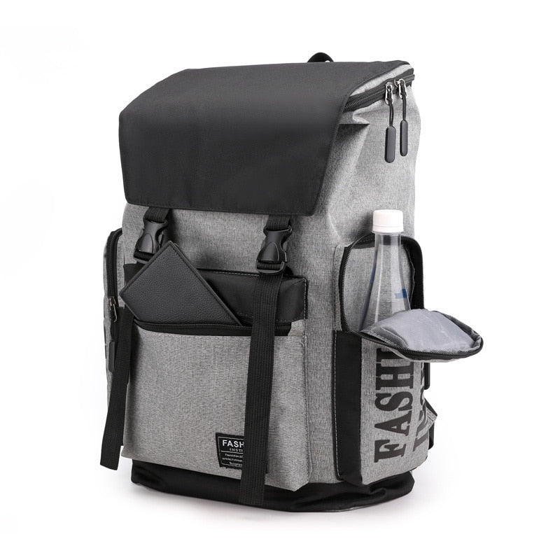 Casual Backpacks Fashion Men Backpack Laptop School Bags Anti Theft Travel School Shoulder Bags Male Teens Boy