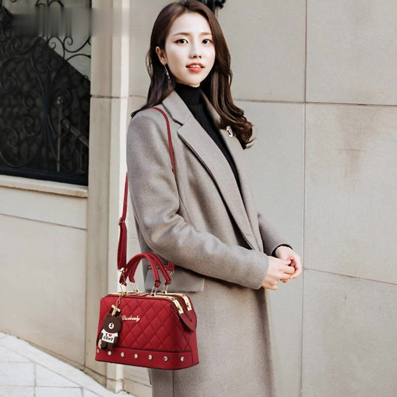 Top-handle Bags Brand Women Leather Designer Handbags High Quality Shoulder Bags Ladies Handbags Fashion Brand PU Women Bags