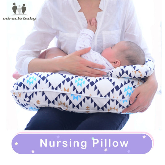 2Pcs/Set Baby Nursing Pillows Maternity Baby Breastfeeding Pillow Infant U-Shaped Newborn Cotton Feeding Waist Cushion