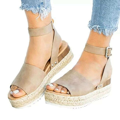 HOT Sandals Women Wedges Shoes Pumps High Heels Sandals Summer Flip Flop Chaussures Femme Platform Sandals Sandalia Feminina