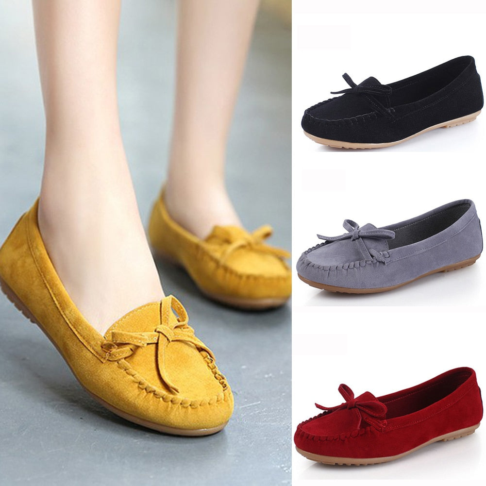 2019 Spring flat shoes women Casual Shoes Fashion Peas Ballet women's loafers Shoes Adult Lazy Sneakers Slip on Flat Footwear
