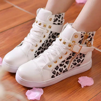 Canvas shoes woman 2020 new women shoes fashion zipper wedge women sneakers high help solid color ladies shoes tenis feminino