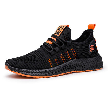 Fashion Sneakers Men Vulcanized Shoes Air Mesh Mens Trainers Lightweight Casual Shoes Men Black Footware Tenis Masculino