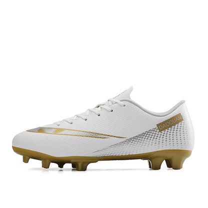 Large Size Long Spikes Soccer Shoes Outdoor Training Football Boots Sneakers Ultralight Non-Slip Sport Turf Soccer Cleats Unisex