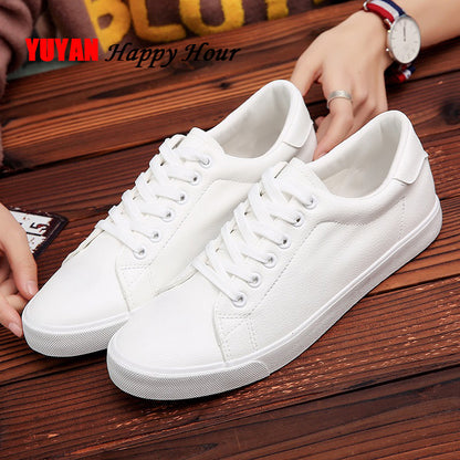 2021 Spring Shoes Men Sneakers Casual Soft Leather Men Shoes Brand Fashion Male White Shoes KA1188