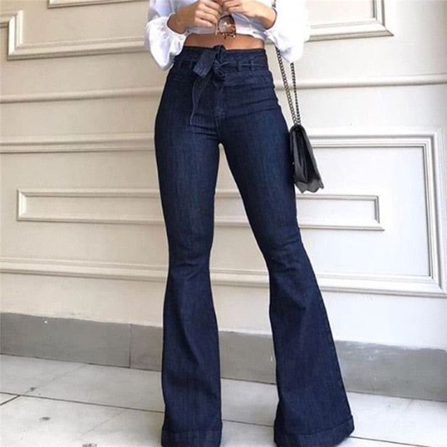 2021 High Waist Wide Leg Jeans Brand Women Boyfriend Jeans Denim Skinny Woman's Vintage Flare Jeans Plus Size 2XL Pant