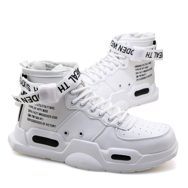 Platform High Top Red Bottom Trend Sneakers For Men Hip Hop Casual Men&#39;s Shoes Tennis Male Adult Autumn 2021 Sports Shoes