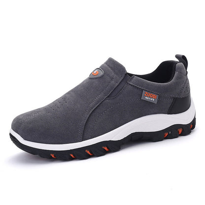 Men Casual Shoes Breathable Outdoor Sneakers Lightweight Walking Shoes Autumn Spring Men Loafers Slip On Dad Shoes Size 39-48