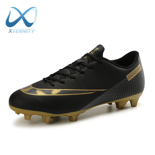 Large Size Long Spikes Soccer Shoes Outdoor Training Football Boots Sneakers Ultralight Non-Slip Sport Turf Soccer Cleats Unisex