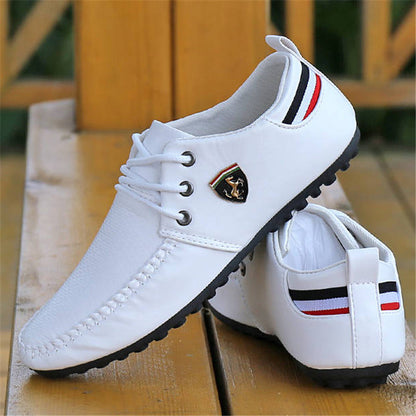 2021 Breathable Solid Color Slip Men Driving Shoes Spring And Autumn New Style Breathable Men&#39;s Peas Shoes the British Sneakers