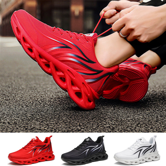 Mens Sneakers Outdoor Fashion Breathable Soft Bottom Training Shoes Lightweight Running Shoes