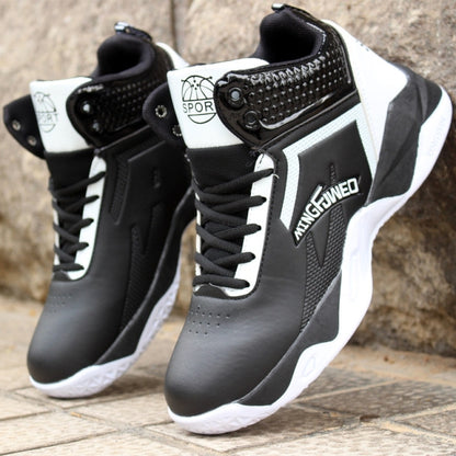 Basketball Shoes Men High Top Breathable Sneakers Men Outdoor Non-Slip Athletic Fashion Tennis Sport Shoes Male Zapatillas Black