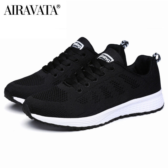 Couple Sports Shoes Women Walking Shoes Breathable Casual Sneakers Outdoor Lightweight Trainers Size 35-44