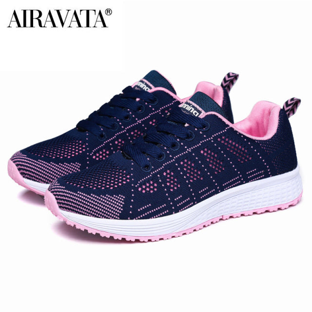 Couple Sports Shoes Women Walking Shoes Breathable Casual Sneakers Outdoor Lightweight Trainers Size 35-44