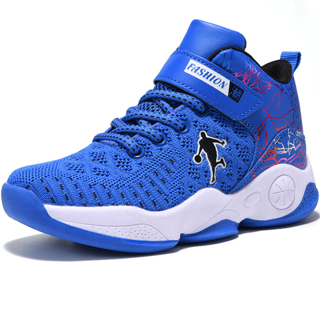 Brand Children Boys Basketball Shoes High Quality Top Non-Slip Kids Sneakers Unisex Girls Sport Shoes Outdoor Boy Trainer Basket