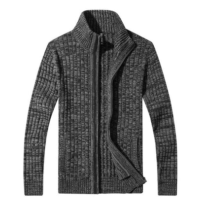 Pioneer Camp mens cardigan sweater famous brand clothing slim fit zipper male sweaters top quality cardigan for men