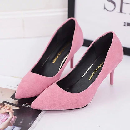 Hot Selling Women Shoes Pointed Toe Pumps Patent Leather Dress Red 8CM High Heels Boat Shoes Shadow Wedding Shoes Zapatos Mujer
